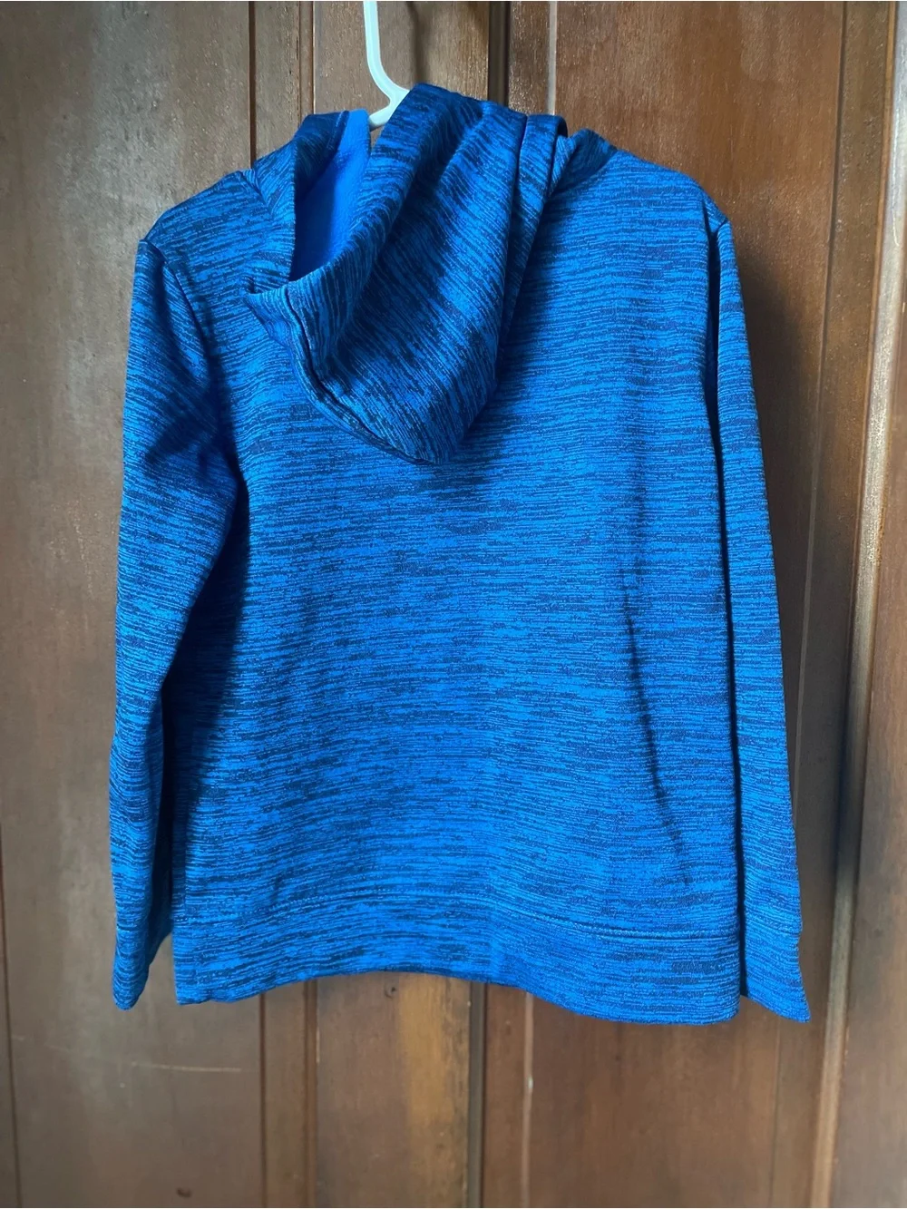 Nike dri fit boys size 6 blue hoodie
